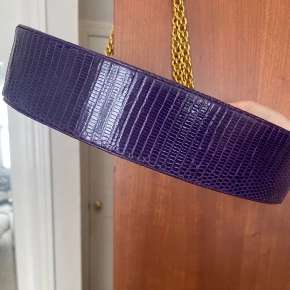 Paloma Picasso Crocodile Shoulder Bag- Excellent Rare Vintage - Picture 7 of 13